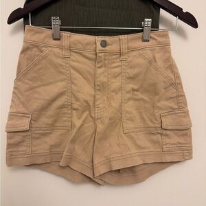 Hollister Women's Tan Cargo Shorts